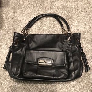 Black Coach Shoulder Bag